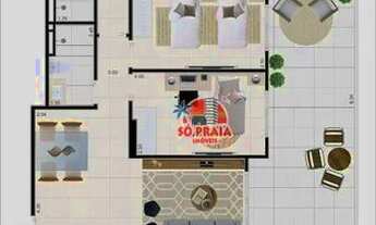 Imagem 6: Apartamento com 2 dormitórios à venda, 82 m² por R$ 600.000 - Vilamar - Praia Grande/SP