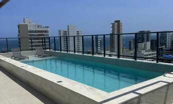 Imagem: Alugo - Blue Barra - Quarto e sala - Mobiliado