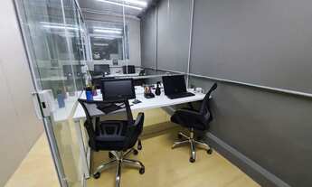 Imagem: Sala Comercial Privativa Mobiliada em Coworking