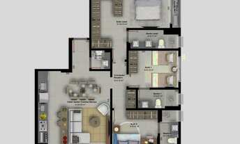 Imagem 2: Apartamento à venda no bairro Setor Oeste - Goiânia/GO