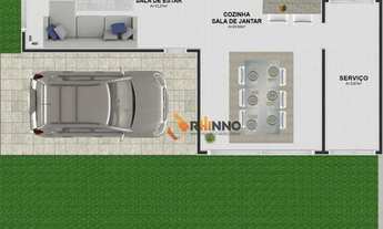Imagem 2: Sobrado em condomínio com 177 m² , 3 suites à venda no bairro Seminário