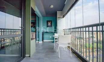 Imagem 7: Apartamento para locação no Centro / Bela Vista. Mobiliado. Novo, 1 dormitório, sala com v