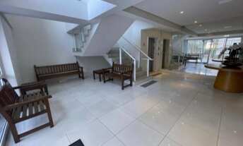 Imagem 5: Apartamento moderno com linda vista livre de 1 dorm à venda na Vila Matias em Santos - SP