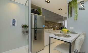 Imagem 5: Apartamento em Curitiba 02 dormitórios com suíte, sacada churrasqueira carvão