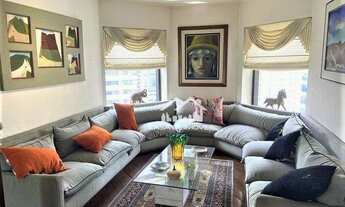 Imagem 6: Aluga apartamento mobiliado com 200m², 3 suítes e lazer no Campo Belo