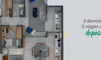 Imagem 5: Lançamento! Apartamento com 2 e 3 dormitorios vagas determinadas