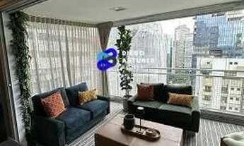 Imagem 5: Lindo apartamento para alugar no Itaim Bibi com 135m2 e 2 suítes semi mobiliado