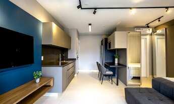 Imagem 2: Apartamento com 1 Quarto para alugar, 40m² - Itaim Bibi