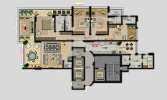 Imagem 3: Real Paradise, 200m2, 4 suítes,obras todo vapor, alto padrão no umarizal