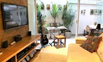 Imagem 2: Apartamento Garden com 3 quartos à venda, 133 m² por R$ 1.950.000 - Lagoa - Rio de Janeiro