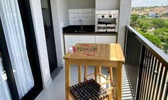 Imagem 3: Aluga apartamento Jardim Redentor com 1 dormitório, sala , cozinha sacada gourmet, mobilia