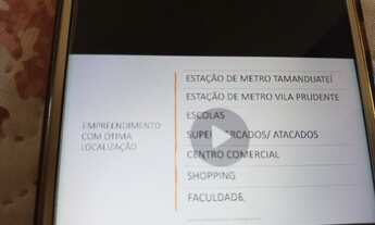 Imagem 3: Studio para venda possui 28 metros quadrados com 1 quarto em METRO VL PRUDENTE São Paulo