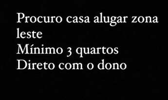 Imagem: Alugo casa zona leste