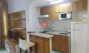 Imagem 3: Duplex para aluguel possui 56 metros quadrados com 1 quarto/Suíte