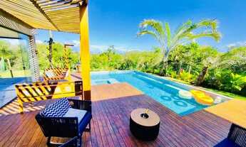 Imagem 2: Belíssima casa de alto padrão para temporada em condomínio fechado- Praia do forte