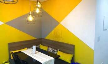 Imagem 2: Apartamento com 2 dormitórios à venda, 60 m² por R$ 550.000,00 - Vila Alzira - Santo André