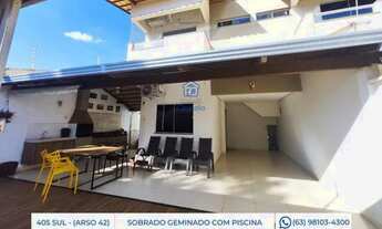 Imagem 2: Sobrado - 3/4, uma suíte, 2 Vagas, Espaço Gourmet, Piscina, 111m² - 405 SUL