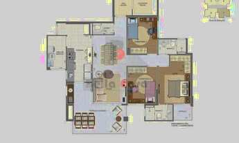 Imagem 7: Cobertura duplex,nova á Venda no,Tatuapé - 3 Dormitórios (1 Suite) , 3 Vagas