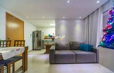 Imagem 2: Apartamento com 2 dormitórios para alugar, 50 m² por R$ 2.149,00/mês - Utinga - Santo Andr