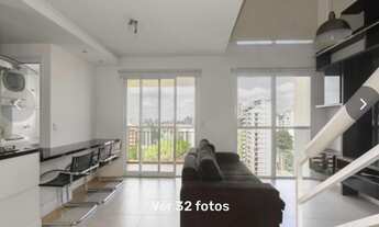 Imagem 2: Apartamento duplex mobiliado para aluguel e venda tem 70 metros com 1 quarto na Vila Andra