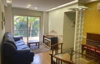 Imagem 2: Apartamento mobiliado px shoping abc para alugar, 79 m² por R$ 2500,00/mês - Jardim Bela V