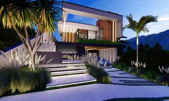 Imagem 2: Sobrado de excelente padrão em construção no Mosaico da Serra