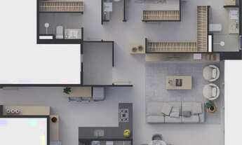 Imagem 3: Condomínio Gemini - Apto 3/4 sendo 3 suítes de 133 m² com 2 vagas por 1.252.138, Natal-RN