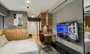 Imagem 3: Studio no Residencial Z Pinheiros disponível locação com 35m² e 1 vaga de garagem em Pinhe