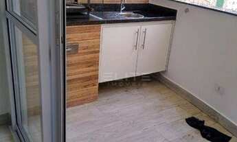 Imagem 2: Apartamento com 3 dormitórios para alugar, 73 m² por R$ 3.655/mês - Campestre - Santo Andr