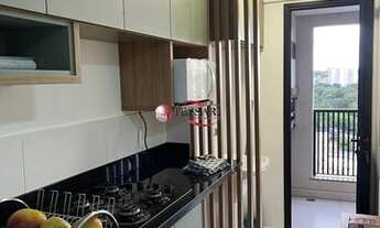 Imagem 4: Aluga apartamento Jardim Redentor com 1 dormitório, sala , cozinha sacada gourmet, mobilia