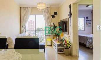 Imagem 7: Apartamento com 2 dormitórios à venda, 55 m² por R$ 354.000 - Chácara Seis de Outubro - Sã