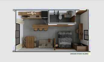 Imagem 6: Apartamento para venda tem 81 metros quadrados com 2 quartos em Centro - Porto de Pedras