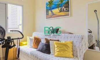 Imagem 4: Apartamento com 2 dormitórios à venda, 55 m² por R$ 354.000 - Chácara Seis de Outubro - Sã