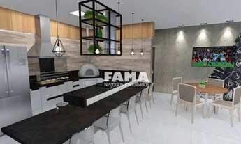 Imagem 7: Casa com 3 dormitórios à venda, 92 m² por R$ 650.000,00 - Condomínio Felicittá Residencial