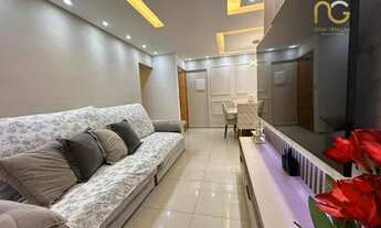 Imagem 2: Apartamento com 2 dormitórios à venda, 85 m² por R$ 599.000,00 - Vila Guilhermina - Praia