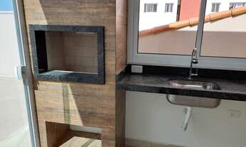 Imagem 5: Cobertura para venda com 100 metros quadrados com 2 quartos em Vila Valparaíso - Santo And