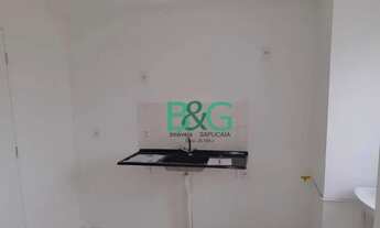 Imagem 2: Apartamento com 2 dormitórios para alugar, 32 m² por R$ 1.563,00/mês - Parque Vitória - Sã