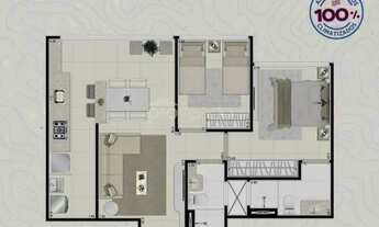 Imagem 7: APARTAMENTO 02 QUARTOS 01 SUÍTE - EDIFÍCIO TERRA MUNDI, ANÁPOLIS