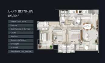 Imagem 4: LandScape - Lançamento na Av dos Holandes, Apartamentos de 87m² e 103m², até 3 suítes