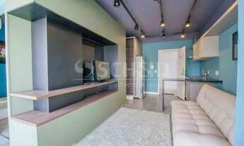 Imagem 3: Apartamento para locação no Centro / Bela Vista. Mobiliado. Novo, 1 dormitório, sala com v