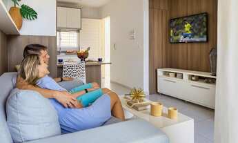 Imagem 5: Duplex de 65m² com 2 quartos (1 suíte) no Condomínio Jardine