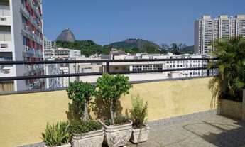 Imagem 2: Cobertura com área gourmet e vista pão de açúcar