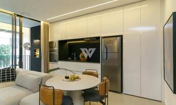 Imagem 3: Ed. Vaz Batel - Apartamento com 1 dormitório à venda, 54 m² por R$ 828.545 - Batel - Curit