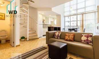 Imagem 3: Apartamento com 1 dormitório para alugar, 65 m² por R$ 4.436,67/mês - Alphaville Industria