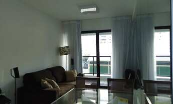 Imagem 3: Apartamento mobiliado quarto e sala barra prédio novo Barra com infra estrutura