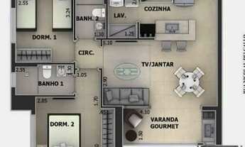 Imagem 5: Apartamento Novo com Varanda Gourmet