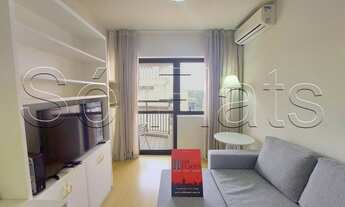 Imagem 5: Flat disponível para locação no Itaim, com fácil acesso as principais vias de São Paulo