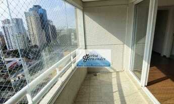 Imagem 2: Apartamento com 3 dormitórios para alugar, 110 m² por R$ 10.788,33/mês - Moema Índios - Sã