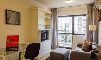 Imagem: Flat disponível para locação no Itaim