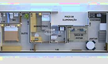 Imagem 3: SANTO ANDRé - Apartamento Padrão - Vila Cecília Maria